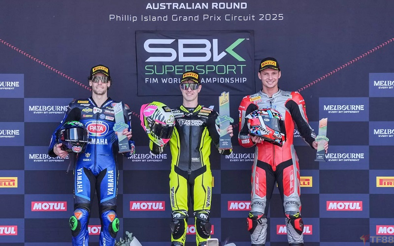 Cẩm nang cá cược Đua Xe Mô Tô TF88 trực tuyến Giải Supersport World